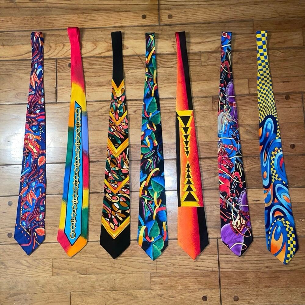 7- Rush Limbaugh Men Collectable Designer Silk Neck Tie No Boundaries Collection